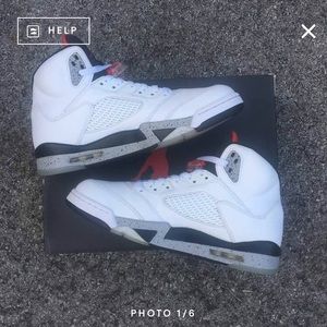 Air Jordan Retro 5 “White Cement”